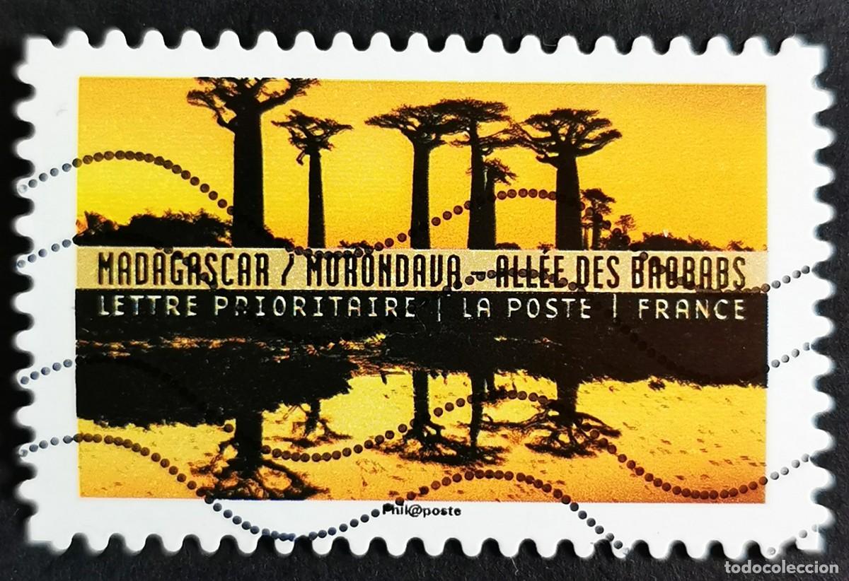 Stamps: Sello Francia 2017, Paisaje mundo: Avenida Baobabs (Morindava), Sin Valor Facial Michel: FR 6656