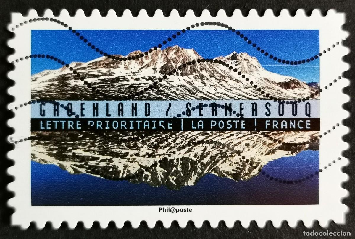 Briefmarken: Sello Francia 2017, Paisaje mundo: Sermersooq (Groenlandia), Sin Valor Facial Michel: FR 6657