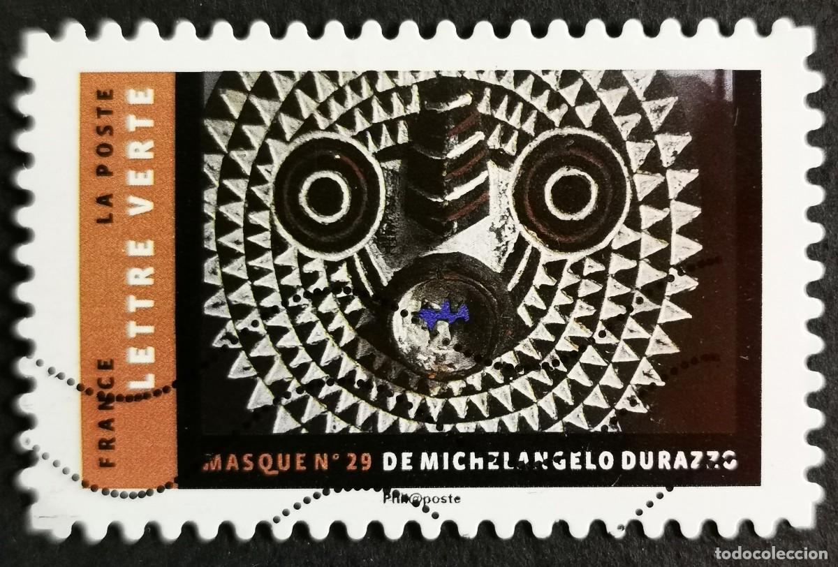Sellos: Sello Francia 2017, M&aacute;scaras: Mascarilla n&deg;29, Sin Valor Facial Michel: FR 6710