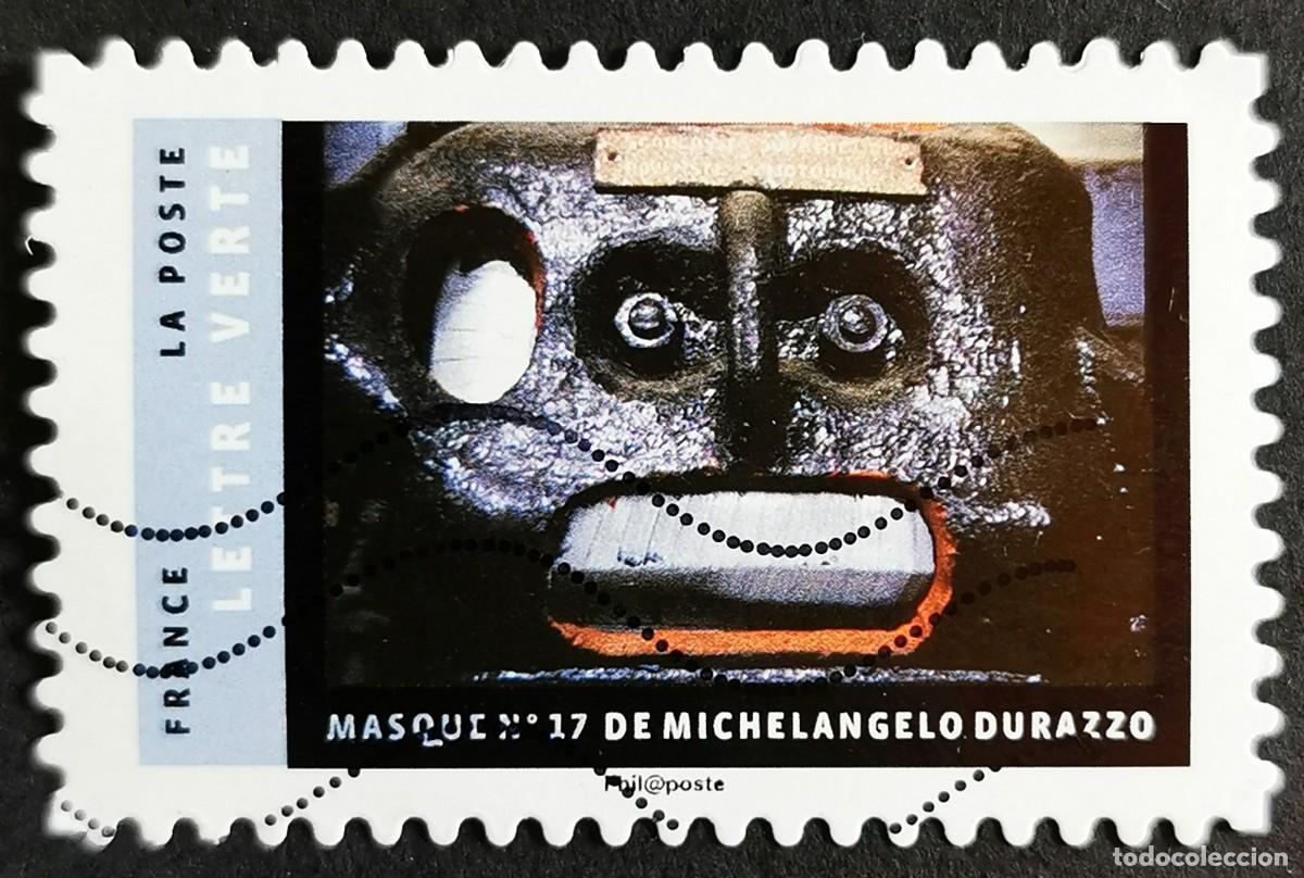 Sellos: Sello Francia 2017, M&aacute;scaras: Mascarilla n&deg;17, Sin Valor Facial Michel: FR 6714