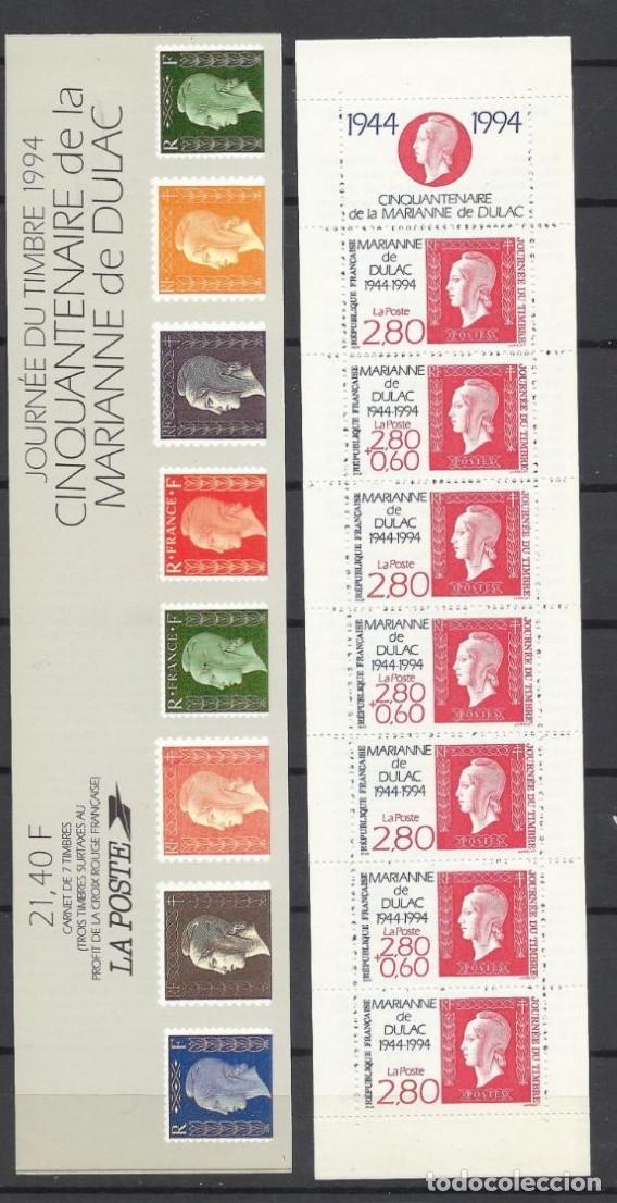Sellos: CARNET** DE FRANCIA 1994, YT BC2865