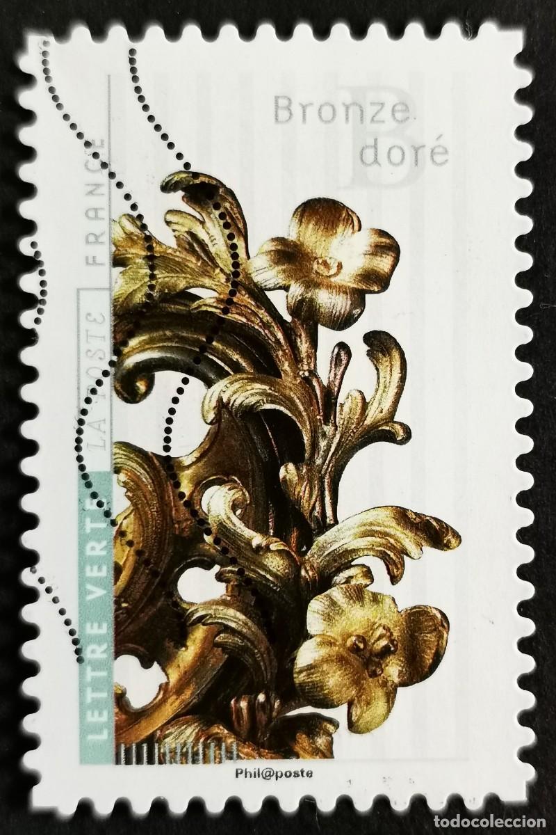 Sellos: Sello Francia 2017, Flores arte: Bronce, Sin Valor Facial Michel: FR 6728