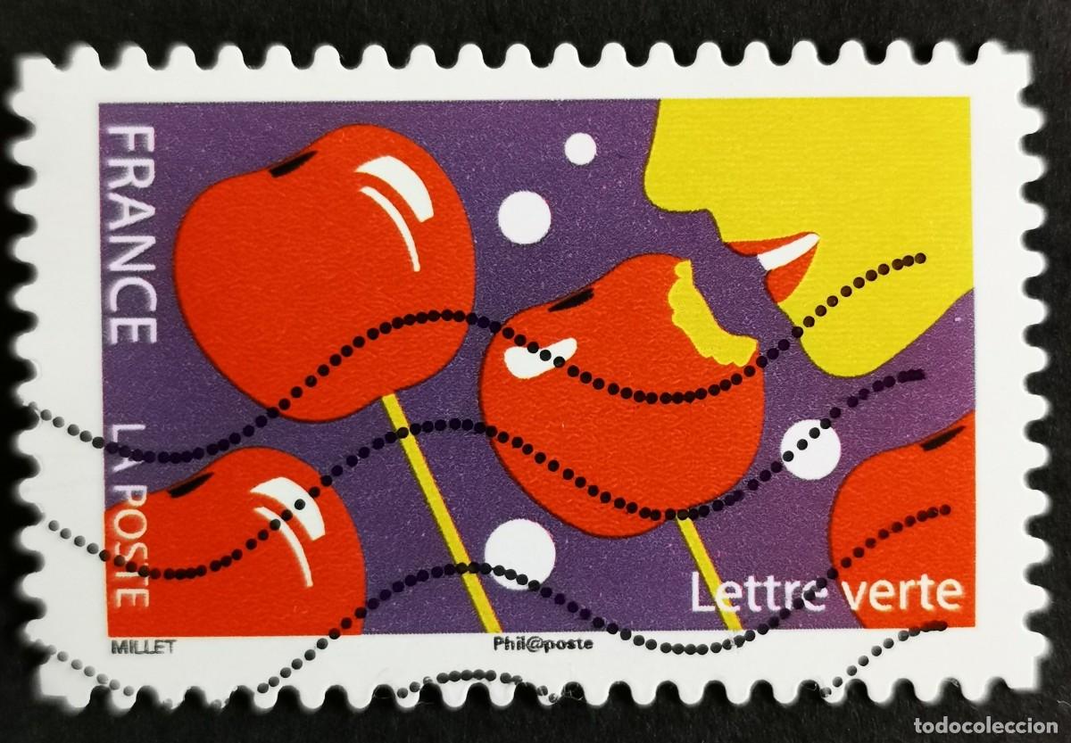 Sellos: Sello Francia 2017, Parque atracciones: Manzanas acarameladas, Sin Valor Facial Michel: FR 6759