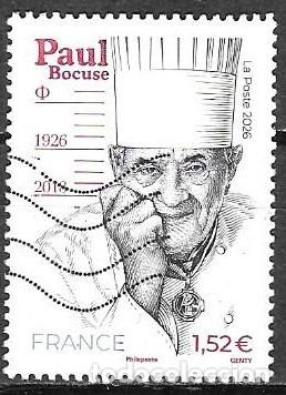 Sellos: SELLOS USADOS DE FRANCIA 2026, PAUL BOCUSE