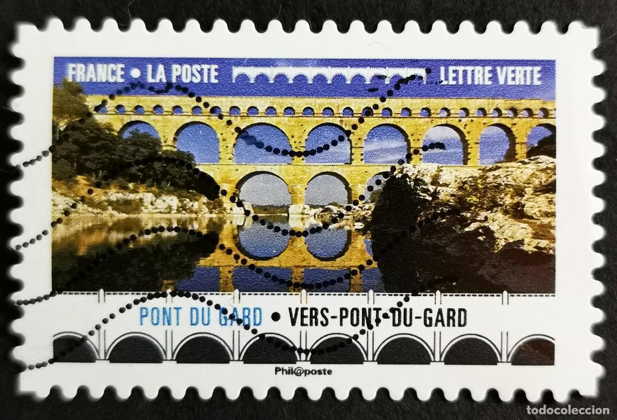 Sellos: Sello Francia 2017, Puentes: Pont du Gard, Sin Valor Facial Michel: FR 6805