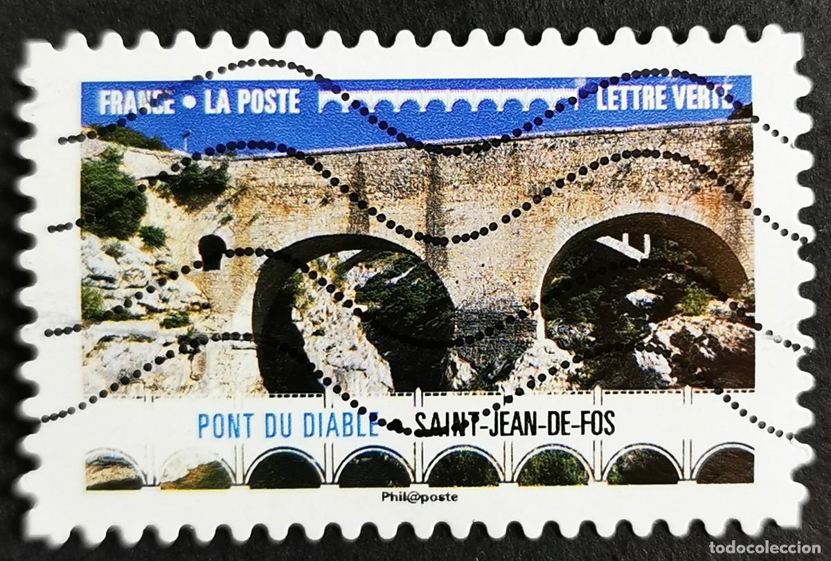 Sellos: Sello Francia 2017, Puentes: Puente del Diablo Sin Valor Facial Michel: FR 6806