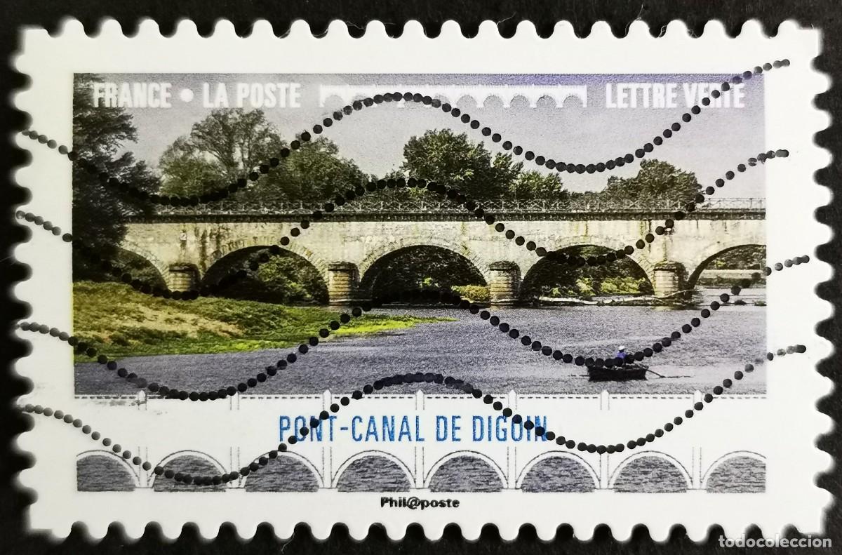 Sellos: Sello Francia 2017, Puentes: Puente del canal de Digoin, Sin Valor Facial Michel: FR 6808