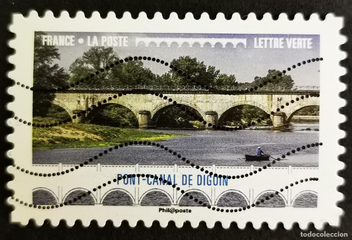 Sellos: Sello Francia 2017, Puentes: Puente del canal de Digoin, Sin Valor Facial Michel: FR 6808