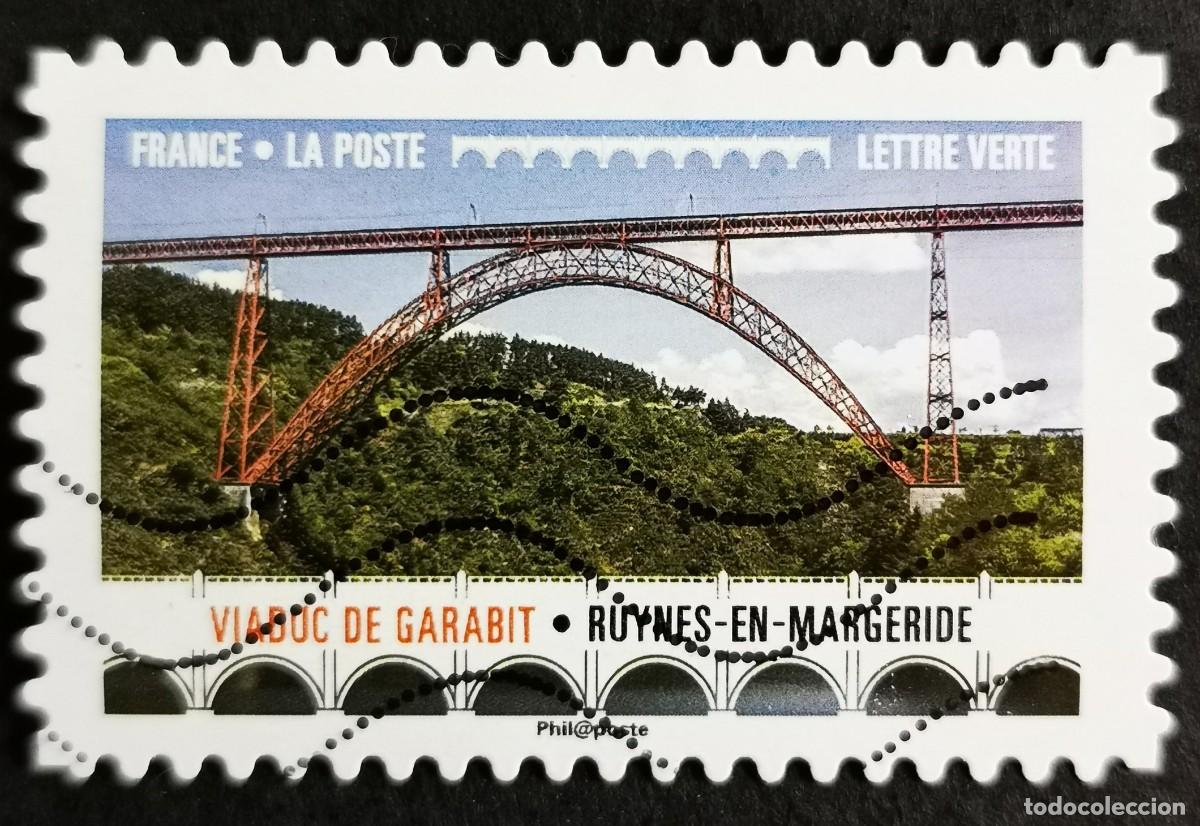 Sellos: Sello Francia 2017, Puentes: Viaducto de Garabit, Sin Valor Facial Michel: FR 6809