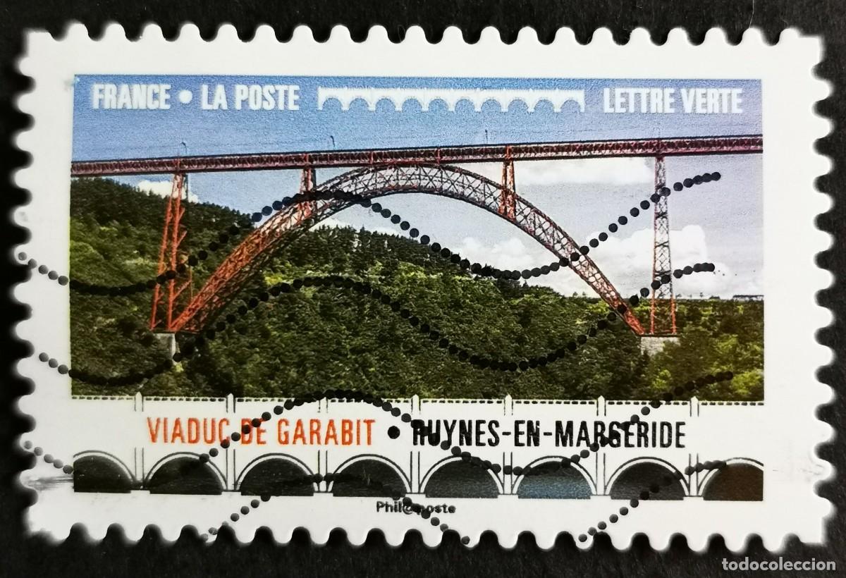 Sellos: Sello Francia 2017, Puentes: Viaducto de Garabit, Sin Valor Facial Michel: FR 6809