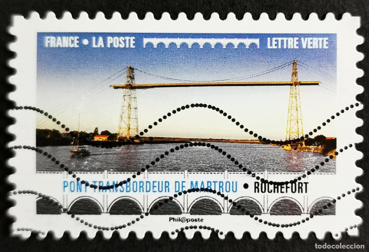 Sellos: Sello Francia 2017, Puentes: Puente Transbordador de Rochefort, Sin Valor Facial Michel: FR 6816