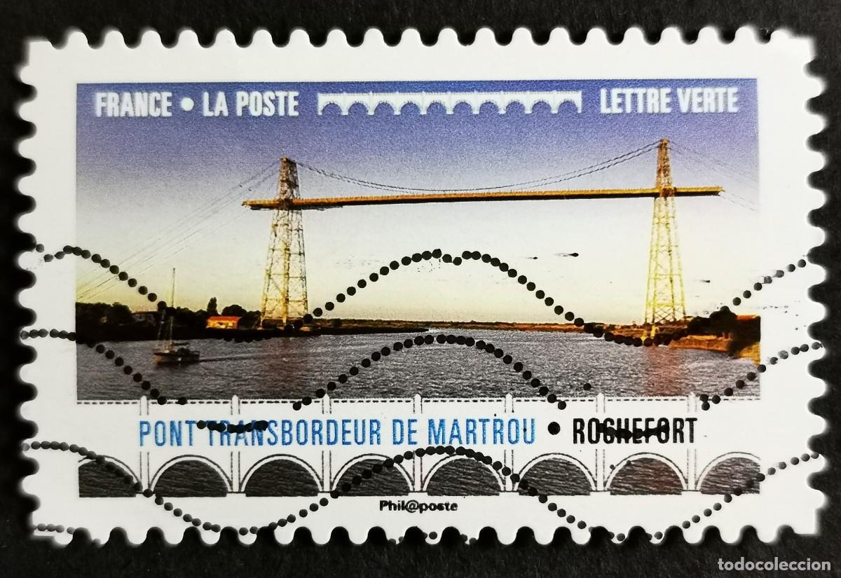 Sellos: Sello Francia 2017, Puentes: Puente Transbordador de Rochefort, Sin Valor Facial Michel: FR 6816