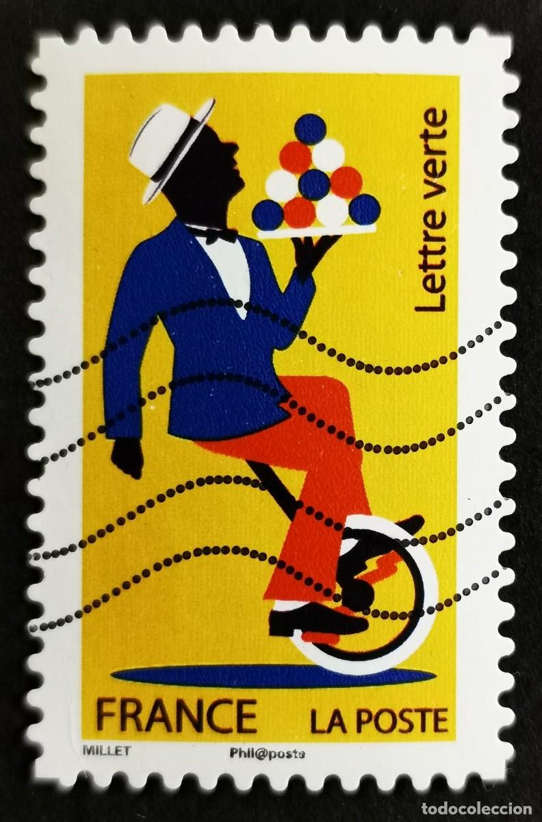 Sellos: Sello Francia 2017, El Circo: Equilibrista, Sin Valor Facial Michel: FR 6884