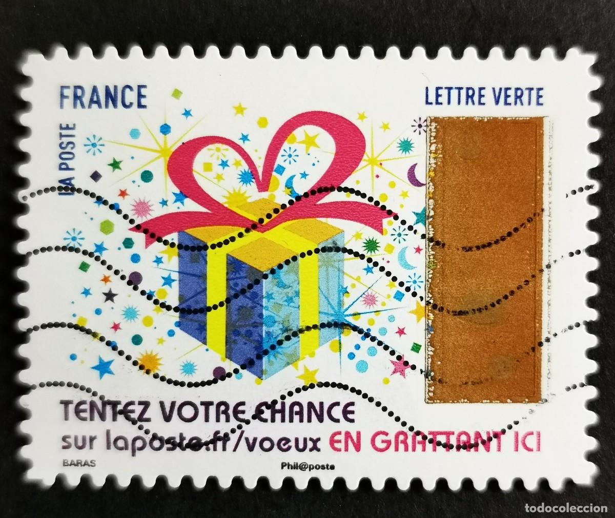 Sellos: Sello Francia 2017, El sello de raspado: Parcela, Sin Valor Facial Michel: FR 6894