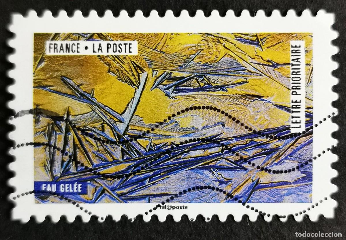 Sellos: Sello Francia 2018, Obra naturaleza: Agua congelada, Sin Valor Facial Michel: FR 6930
