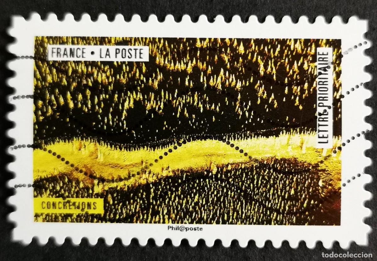 Sellos: Sello Francia 2018, Obra naturaleza: Concreciones, Sin Valor Facial Michel: FR 6936