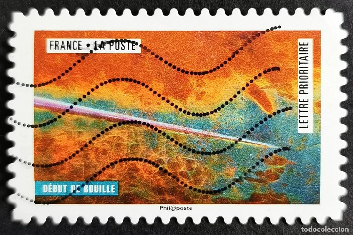 Sellos: Sello Francia 2018, Obra naturaleza: Comienzo de Rust, Sin Valor Facial Michel: FR 6937