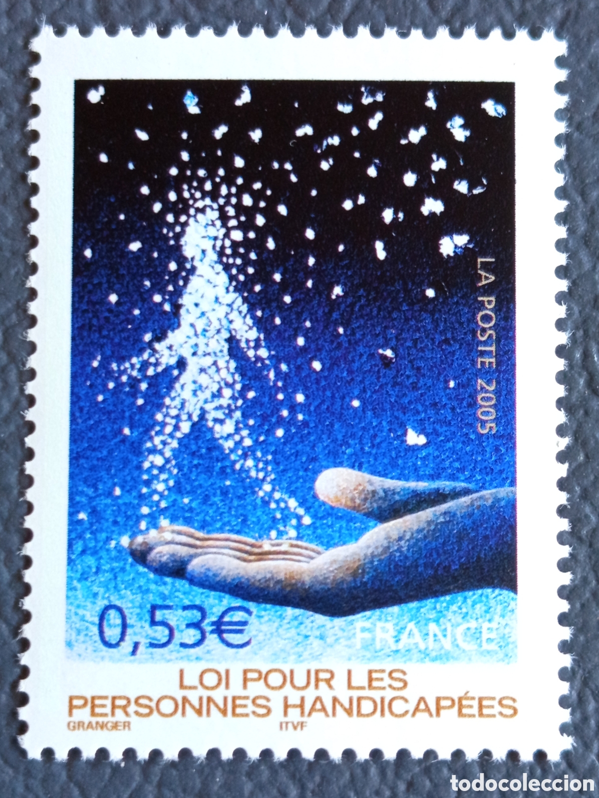 Sellos: Francia 2005 - Ley Personas Discapacitadas - Yvert 3803 MNH **