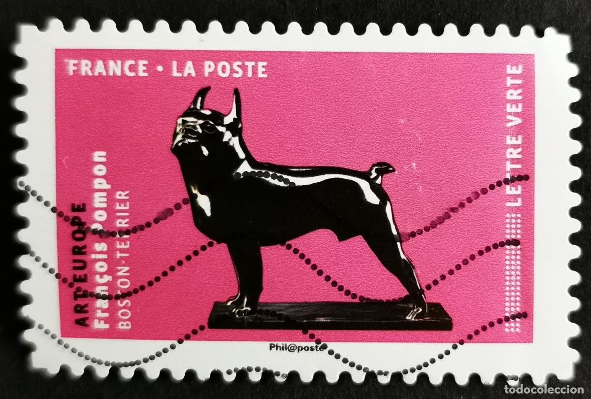 Sellos: Sello Francia 2018, Perros en el arte: Arte europeo, Sin Valor Facial Michel: FR 6946