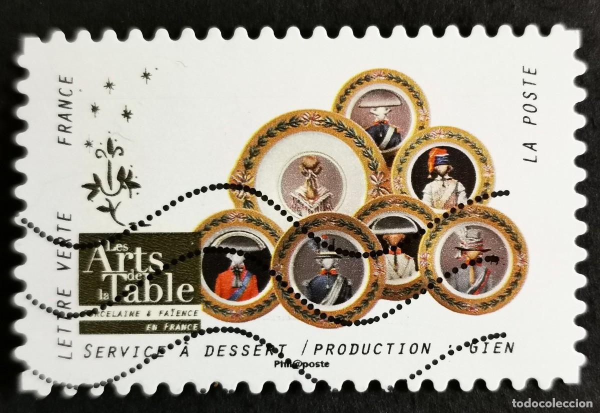 Sellos: Sello Francia 2018, Porcelana francesa: Servicio: Gien , Sin Valor Facial Michel: FR 6966
