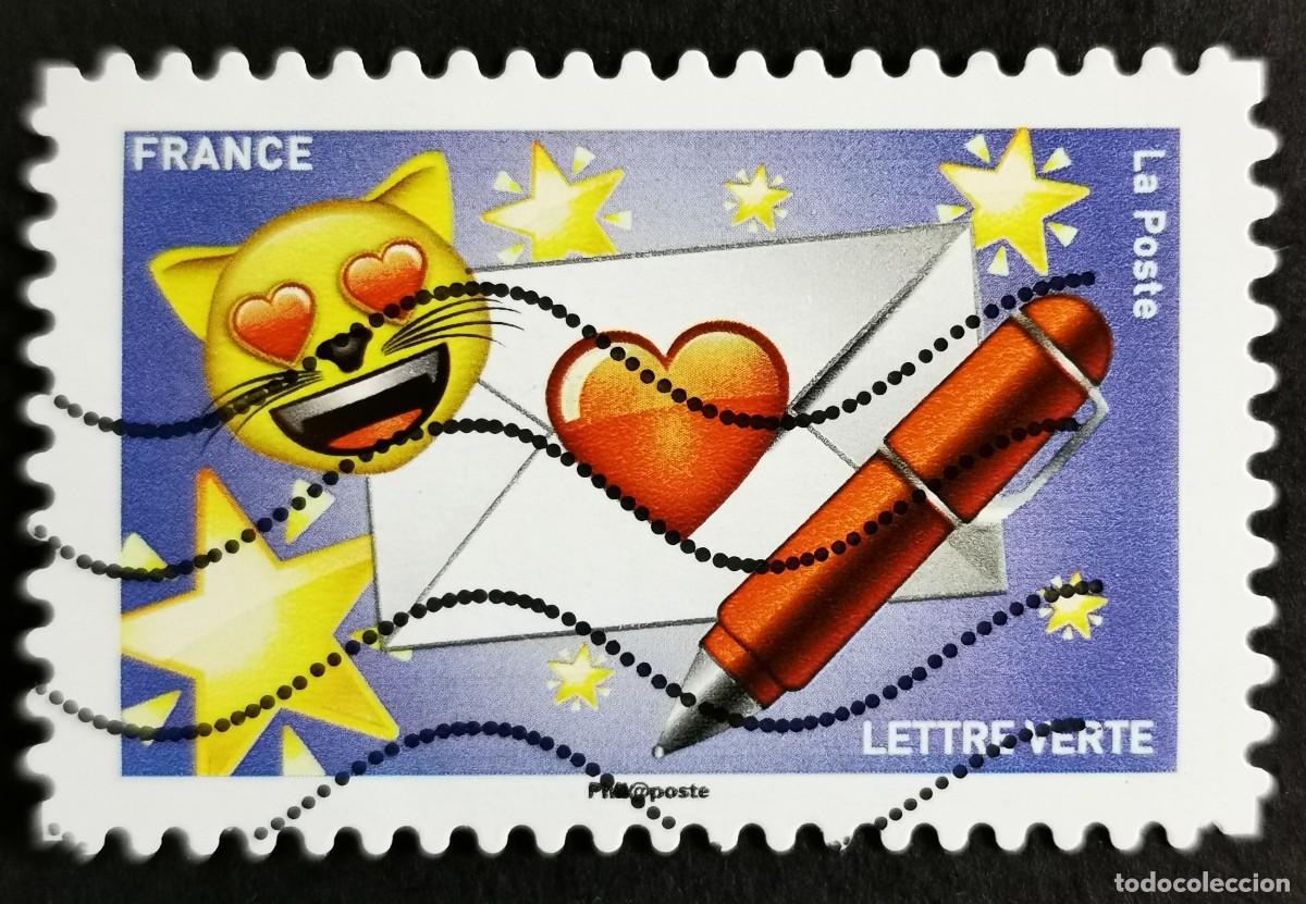 Sellos: Sello Francia 2018, Emojis: Para escribir, Sin Valor Facial Michel: FR 7007
