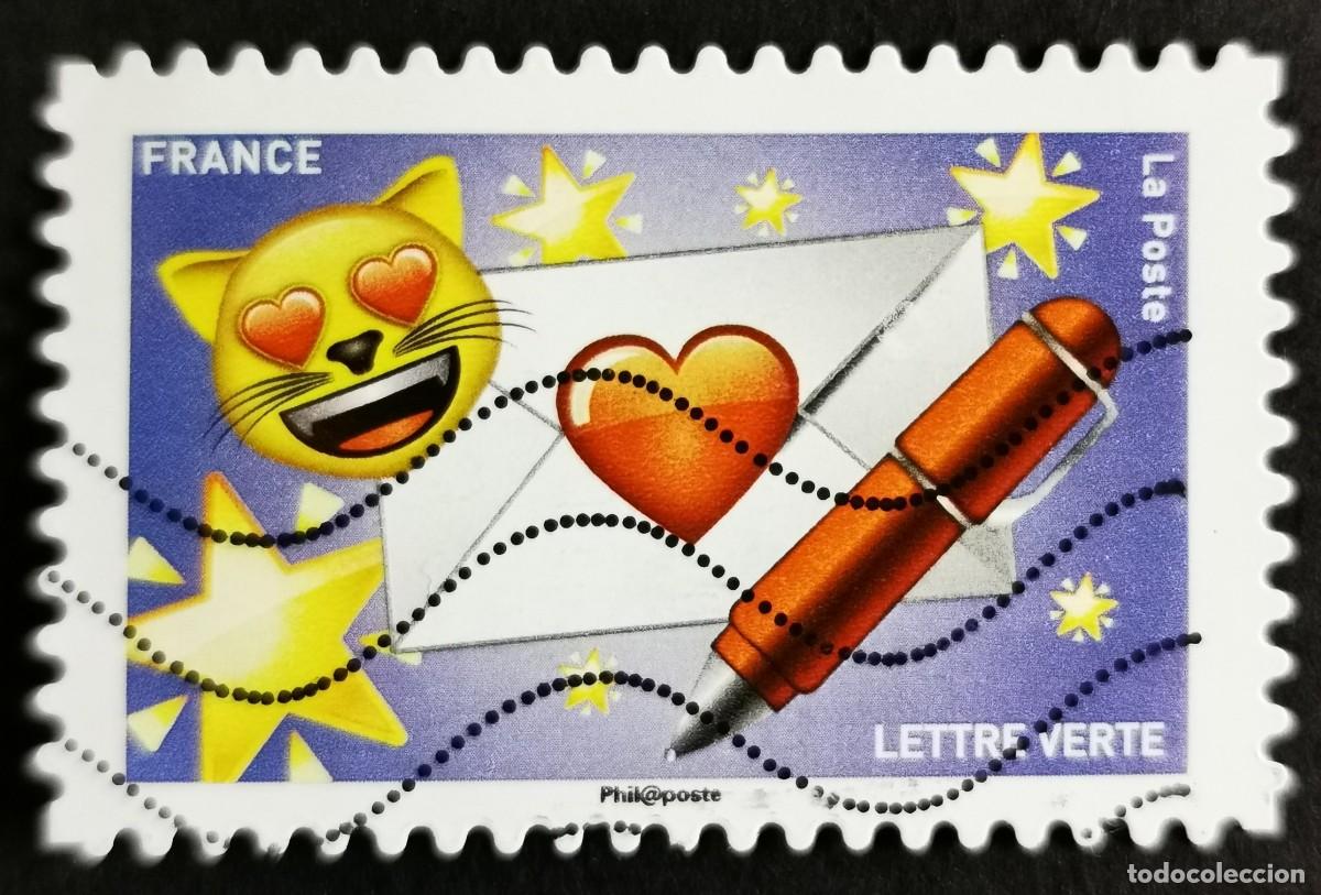 Sellos: Sello Francia 2018, Emojis: Para escribir, Sin Valor Facial Michel: FR 7007