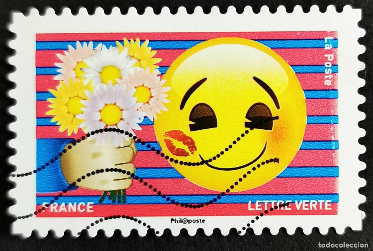 Sellos: Sello Francia 2018, Emojis: Declaraci&oacute;n, Sin Valor Facial Michel: FR 7009