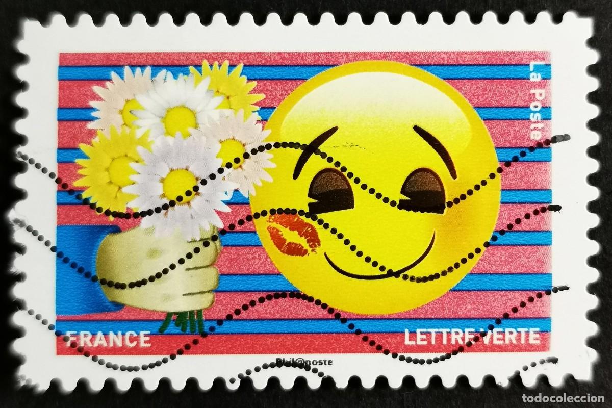 Sellos: Sello Francia 2018, Emojis: Declaraci&oacute;n, Sin Valor Facial Michel: FR 7009