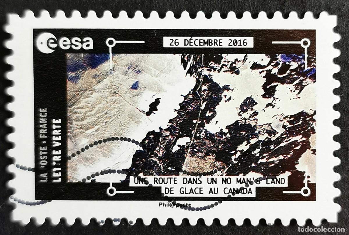 Sellos: Sello Francia 2018,Vistas Estaci&oacute;n Espacial: Carretera Wilderness , Sin Valor Facial Michel: FR 7026