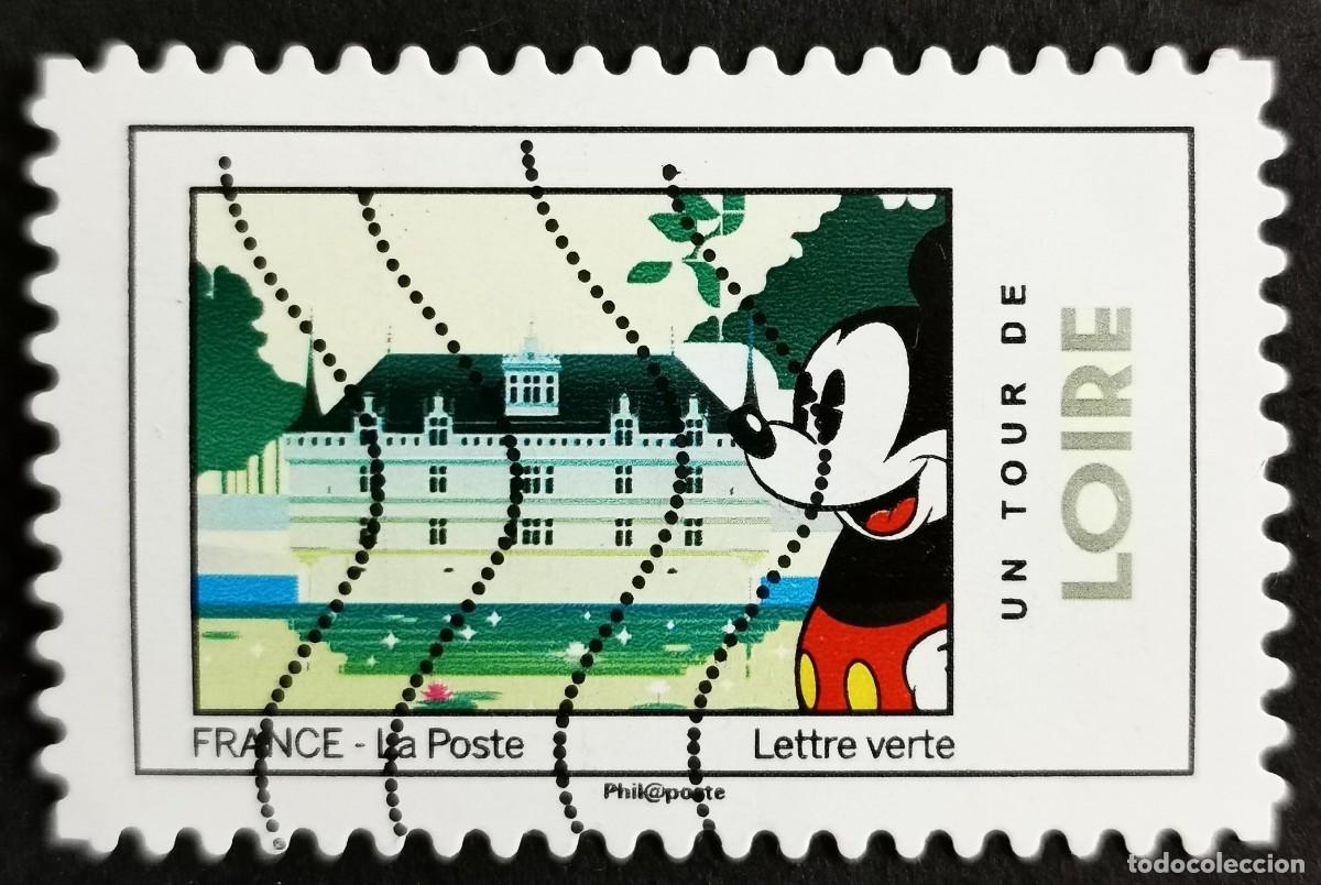 Sellos: Sello Francia 2018,Mickey y Francia: un recorrido por el Loira , Sin Valor Facial Michel: FR 7057