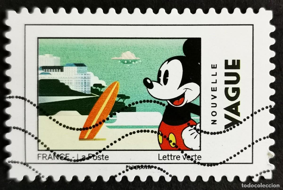 Sellos: Sello Francia 2018,Mickey y Francia: Mickey y la nueva ola de Fra, Sin Valor Facial Michel: FR 7060