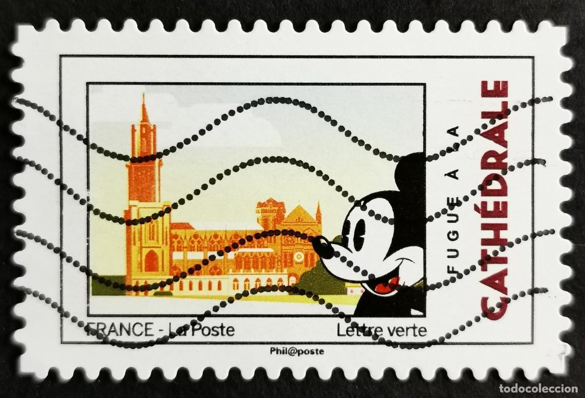 Sellos: Sello Francia 2018,Mickey y Francia: Fuga en la catedral, Sin Valor Facial Michel: FR 7066