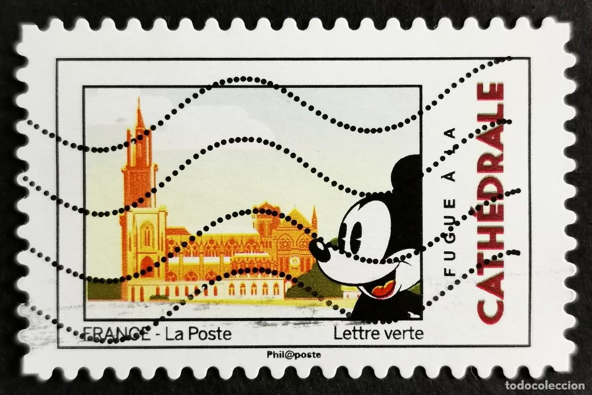 Sellos: Sello Francia 2018,Mickey y Francia: Fuga en la catedral, Sin Valor Facial Michel: FR 7066