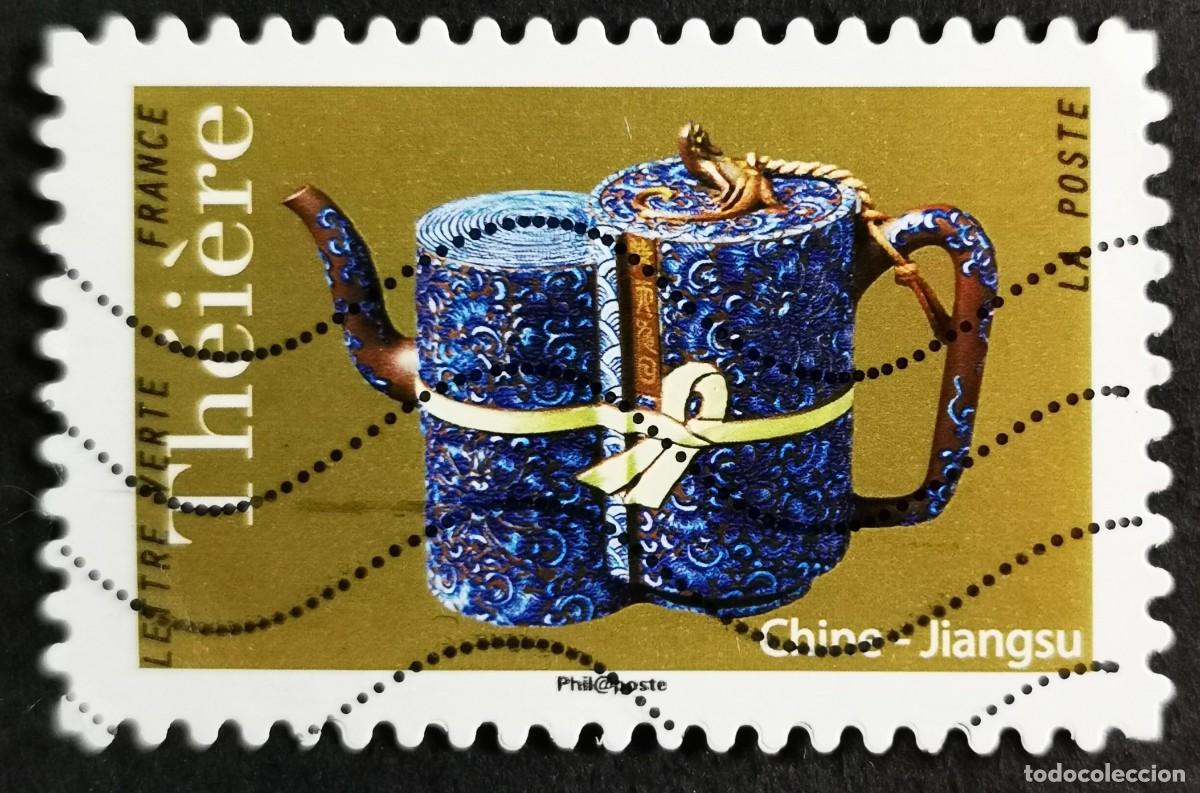 Sellos: Sello Francia 2018,Teteras: Tetera china de Jiangsu, Sin Valor Facial Michel: FR 7100