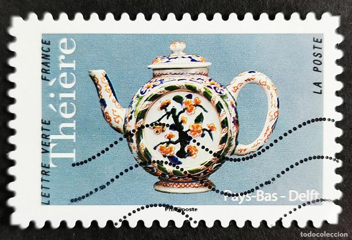 Sellos: Sello Francia 2018,Teteras:Tetera Delft Pa&iacute;ses Bajos., Sin Valor Facial Michel: FR 7104