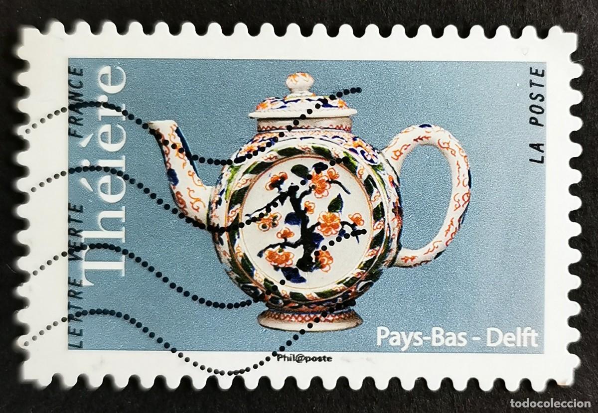 Sellos: Sello Francia 2018,Teteras:Tetera Delft Pa&iacute;ses Bajos., Sin Valor Facial Michel: FR 7104