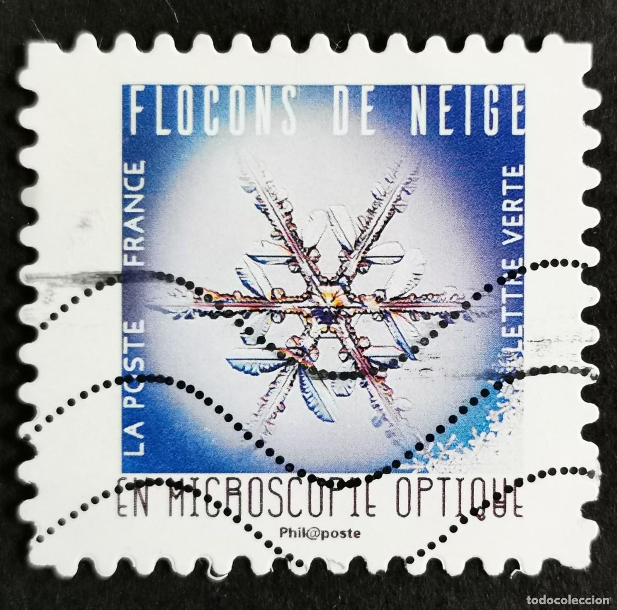 Sellos: Sello Francia 2018,Copos de nieve: copos de nieve, Francia, Sin Valor Facial Michel: FR 7183