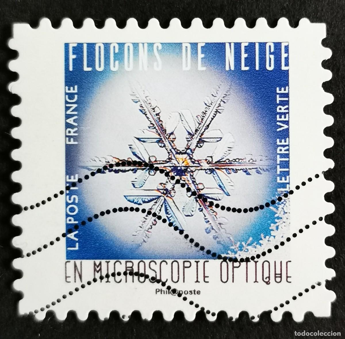 Sellos: Sello Francia 2018,Copos de nieve: copos de nieve, Francia, Sin Valor Facial Michel: FR 7183