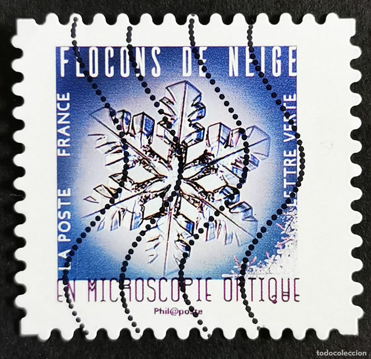 Sellos: Sello Francia 2018,Copos de nieve: copos de nieve, Francia, Sin Valor Facial Michel: FR 7174