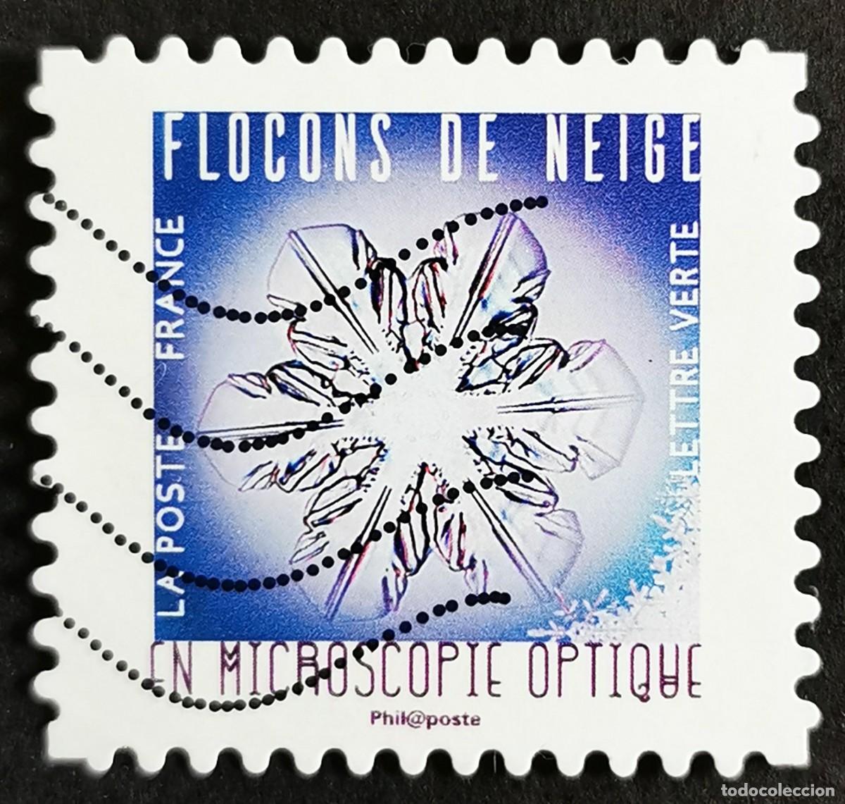Sellos: Sello Francia 2018,Copos de nieve: copos de nieve, Francia, Sin Valor Facial Michel: FR 7176