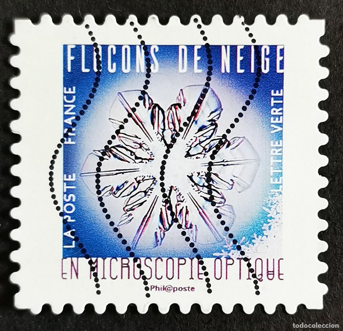 Sellos: Sello Francia 2018,Copos de nieve: copos de nieve, Francia, Sin Valor Facial Michel: FR 7176