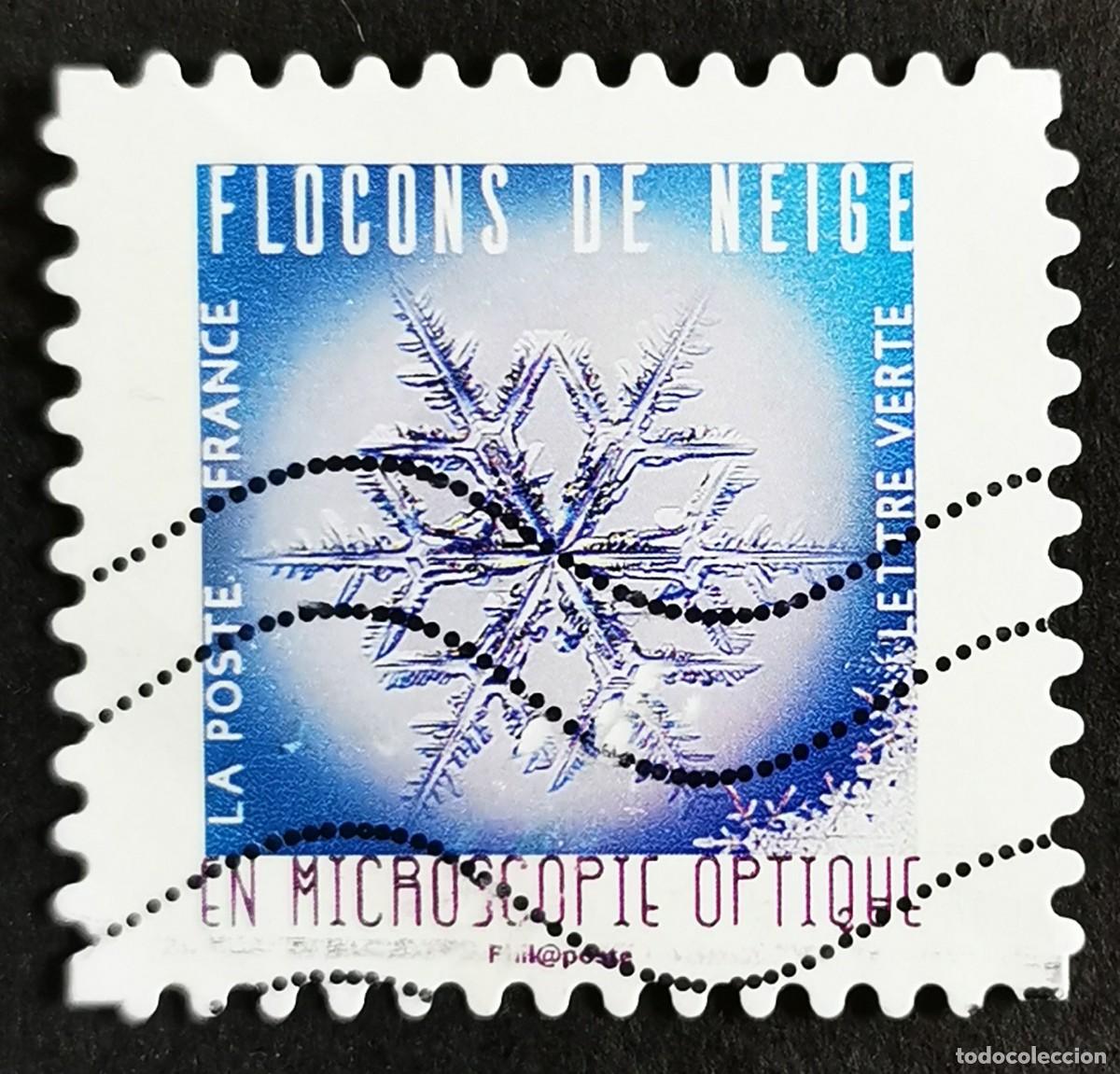 Sellos: Sello Francia 2018, Copos de nieve: copos de nieve, Francia, Sin Valor Facial Michel: FR 7179