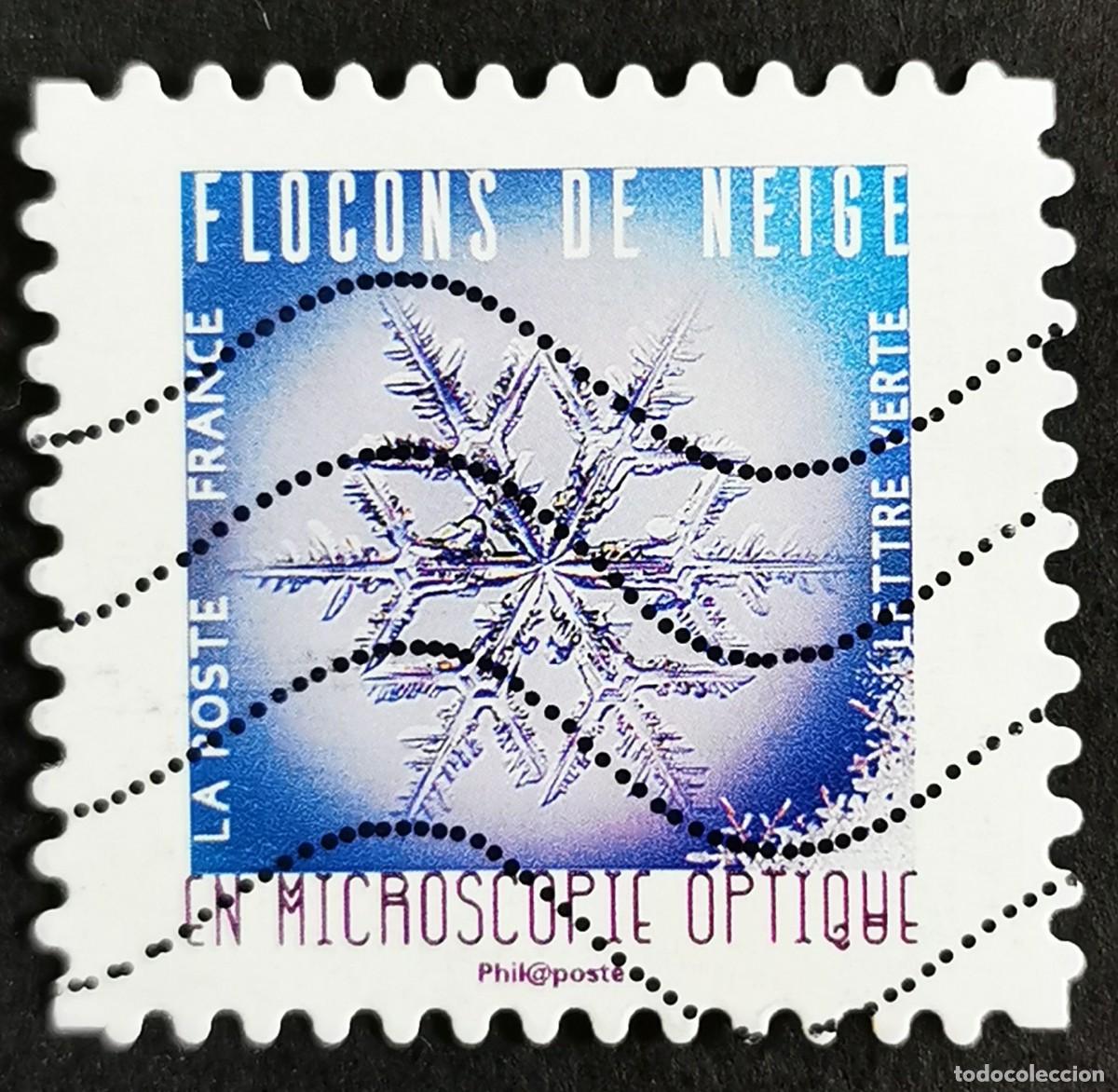 Sellos: Sello Francia 2018, Copos de nieve: copos de nieve, Francia, Sin Valor Facial Michel: FR 7179