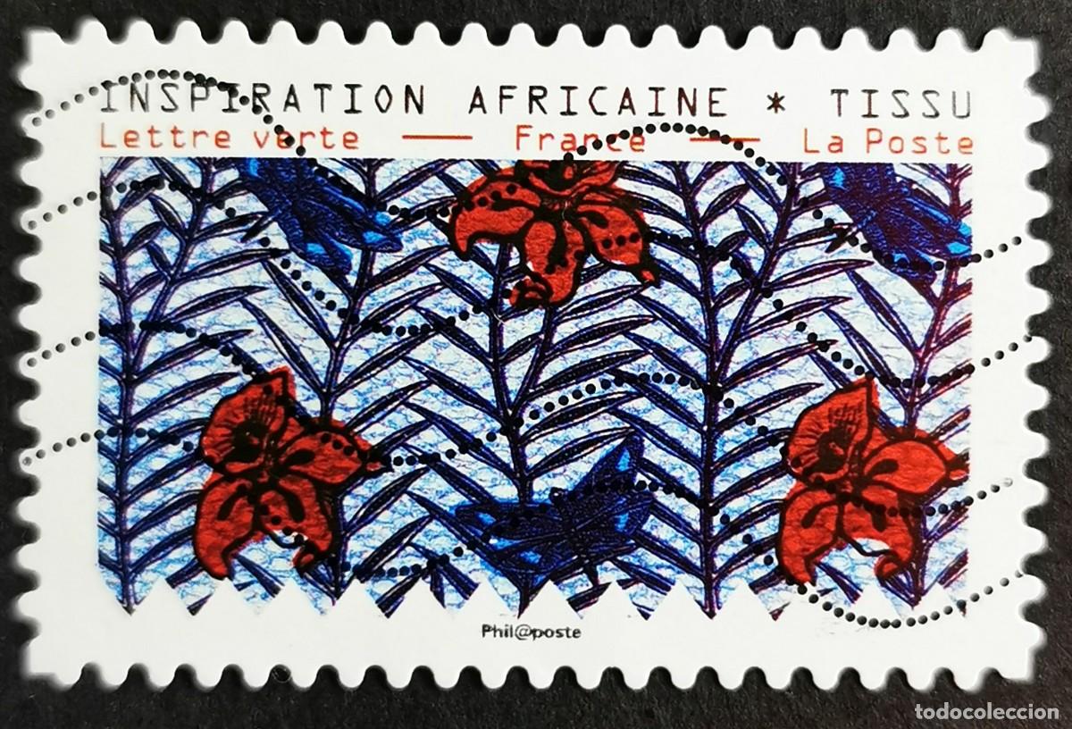 Sellos: Sello Francia 2019, Textiles de inspiraci&oacute;n africana, Sin Valor Facial Michel: FR 7229I
