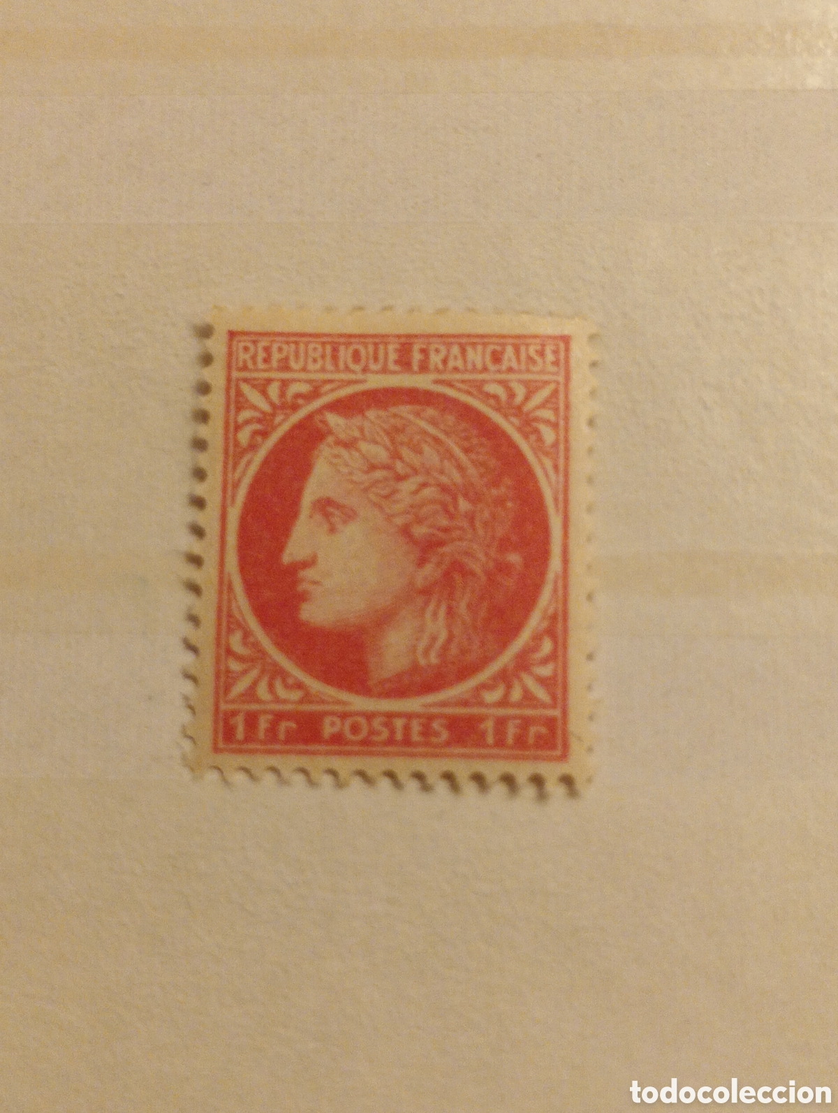 Sellos: Francia, serie Yverte 411 &rdquo;Tipo C&eacute;r&egrave;s de Mazelin&rdquo;, 1938. Nuevo con goma