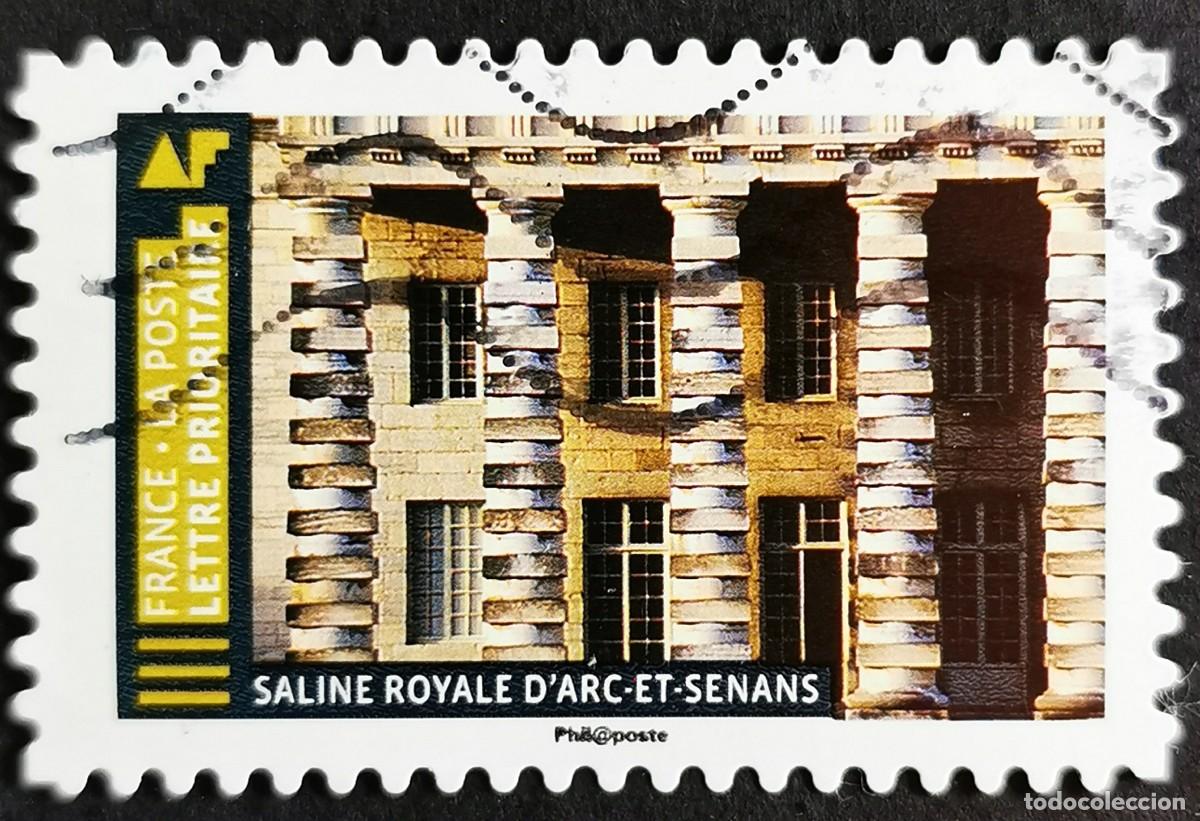 Sellos: Sello Francia 2019,Obras maestras: Reales Salinas, Arc-et-Senans, Sin Valor Facial Michel: FR 7253I