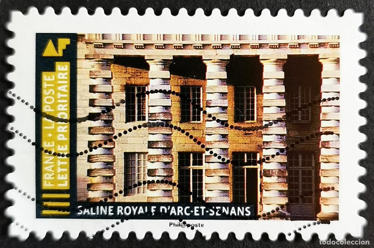 Sellos: Sello Francia 2019,Obras maestras: Reales Salinas, Arc-et-Senans, Sin Valor Facial Michel: FR 7253I