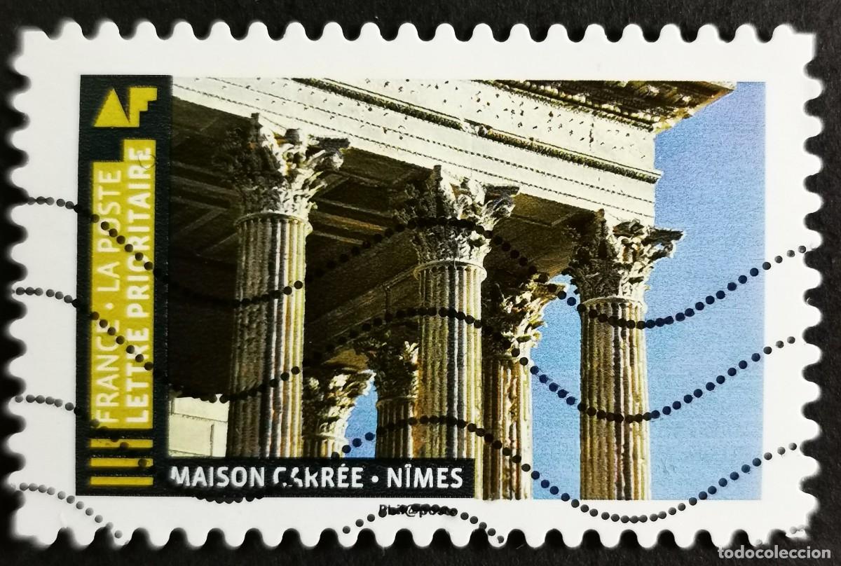 Sellos: Sello Francia 2019,Obras maestras Maison Carr&eacute;e, N&icirc;mes, Sin Valor Facial Michel: FR 7257I