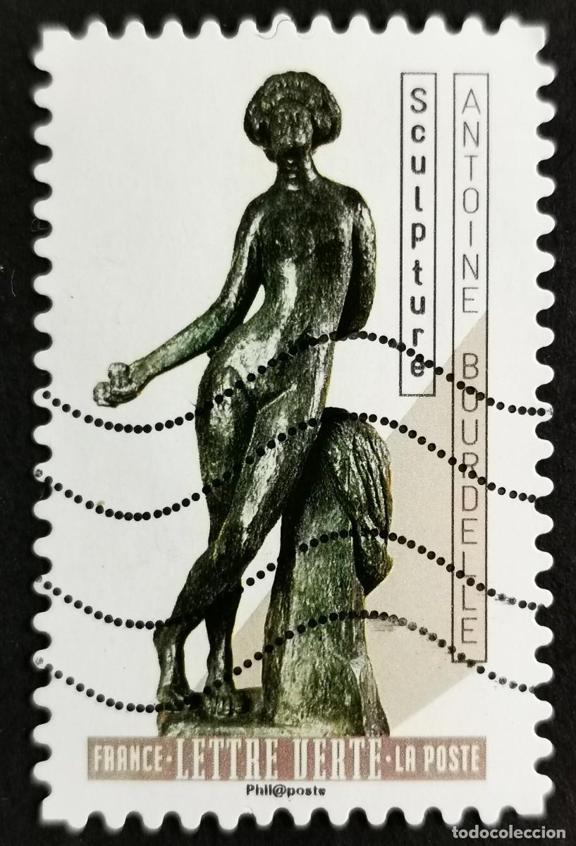 Sellos: Sello Francia 2019,Desnudo femenino: Estatua de Antoine Bourdelle, Sin Valor Facial Michel: FR 7288