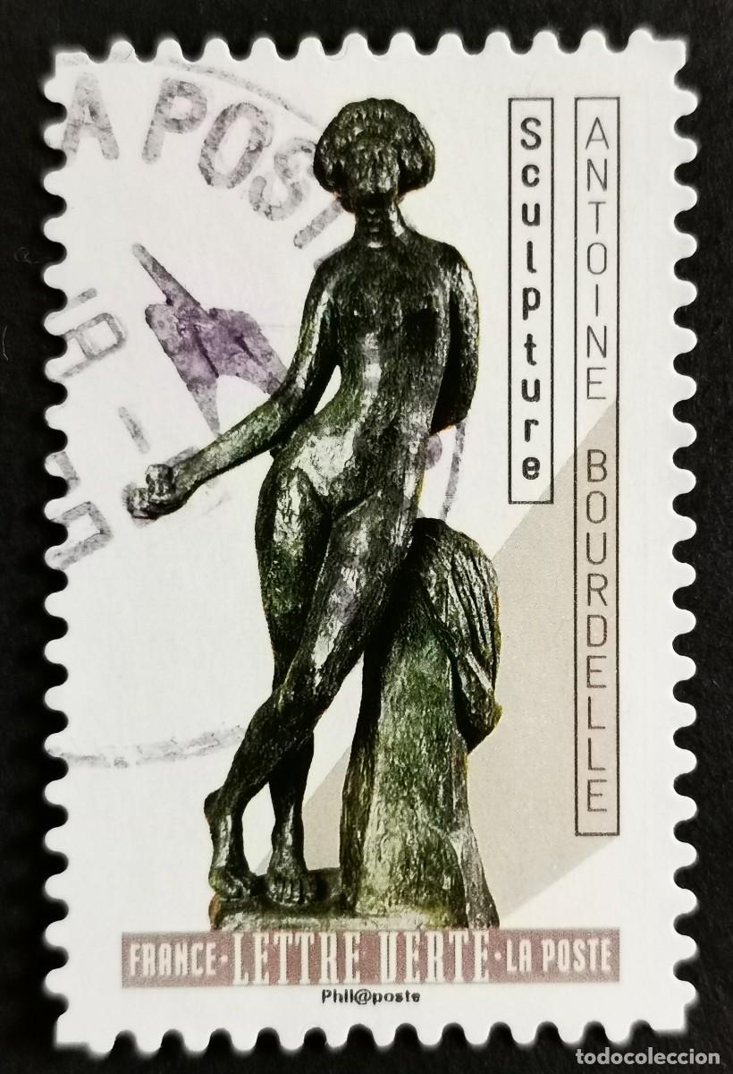 Sellos: Sello Francia 2019,Desnudo femenino: Estatua de Antoine Bourdelle, Sin Valor Facial Michel: FR 7288